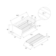 Little Seeds Valentina Upholstered Daybed with Trundle, Twin, Gray
