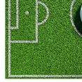 thumbnail image 2 of HLONK cdar Football Rug Playing Football Interesting Sports Scene Design Modern Football Non Slip Area Rug Floor, 2 of 4