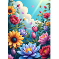 thumbnail image 4 of LUUFILx Floral Wall Backdrop Banner with Pink Peonies Rose Decorations for Wedding Ceremony Background Party Supplies Event Decor Home Decor, 4 of 8