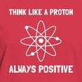 thumbnail image 3 of CafePress - Proton Always Positive T Shirt - Women's Traditional Fit Dark T-Shirt, 3 of 4