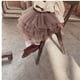 thumbnail image 4 of 7-8 años 140WhiteBaby niñas falda tutú marrón súper esponjosa 6 capas pettiskirt princesa ballet danza faldas niños tul falda navidad ropa infantil esquí esquí Gafas de esquí, 4 of 5