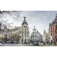 thumbnail image 1 of Madrid Downtown - CANVAS OR FINE PRINT WALL ART, 1 of 1