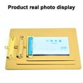 thumbnail image 4 of Portapapeles de Acero inoxidable Methold dorado A4 25*18CM, 4 of 6