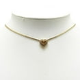 thumbnail image 7 of Pre-Owned Christian Dior Dior Heart Motif Rhinestone Necklace, Gold Plated, Women's (Good), 7 of 7