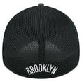 thumbnail image 4 of Men's-New Era  Black Brooklyn Nets Subtle Camo 39THIRTY Flex Hat, 4 of 6