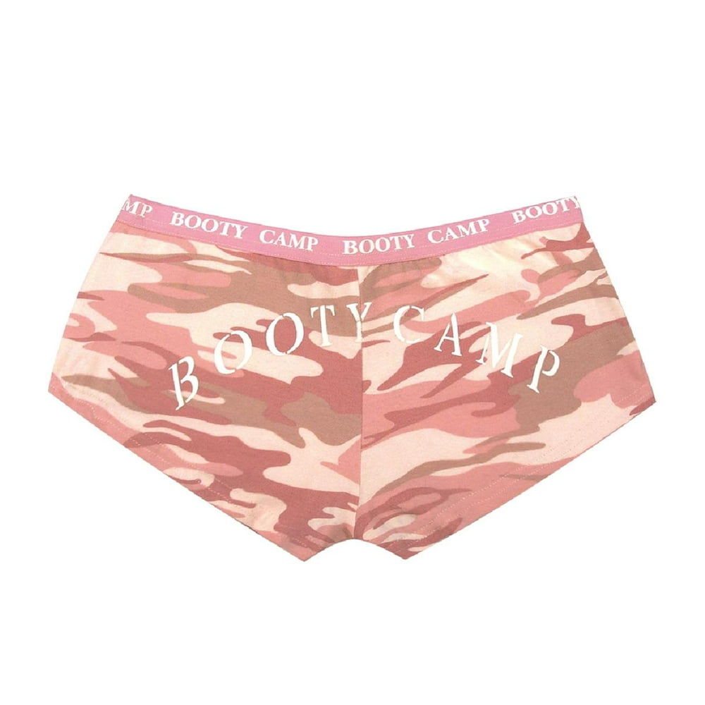 pink camo booty shorts