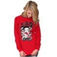 thumbnail image 3 of Kanji Style Betty Boop Classy Chic Women Plus Size Long Sleeve Tee Brisco Brands 2X, 3 of 5