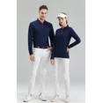 thumbnail image 4 of Playera Tipo Polo Manga Larga Con Licra Slim Fit Moda, 4 of 8