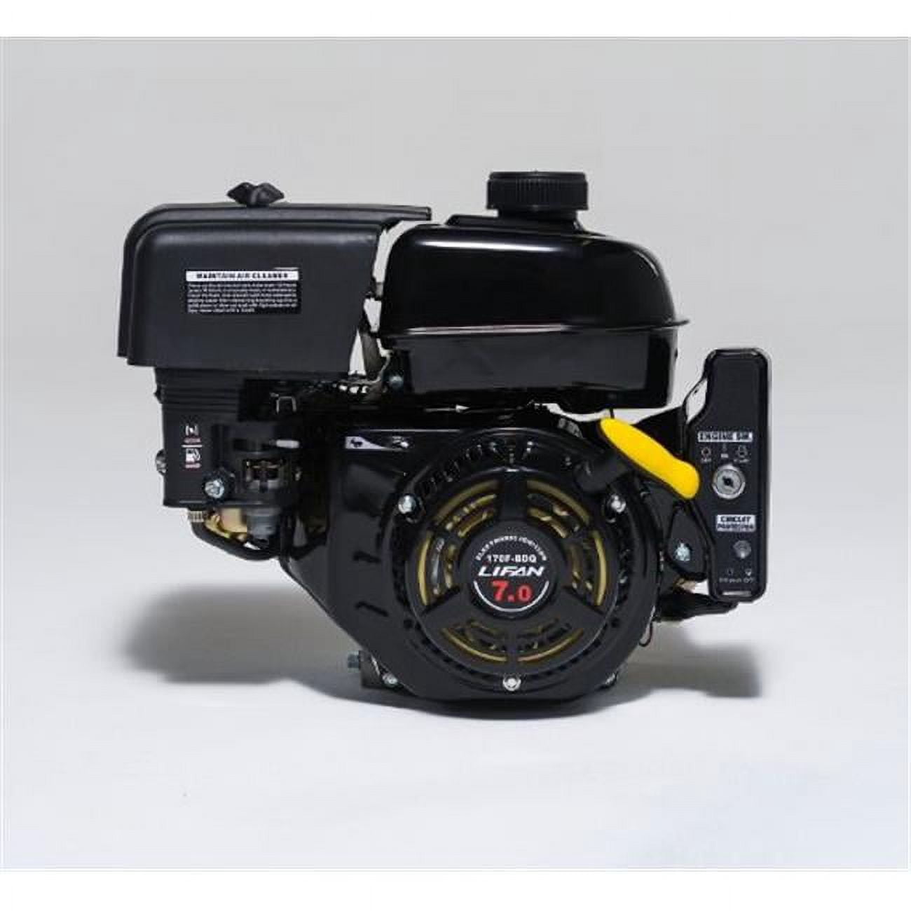 Lifan 7 HP Recoil Start Horizontal Shaft Engine