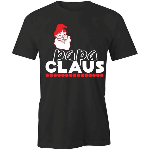 Papa Claus T-Shirt | White Tee Gift