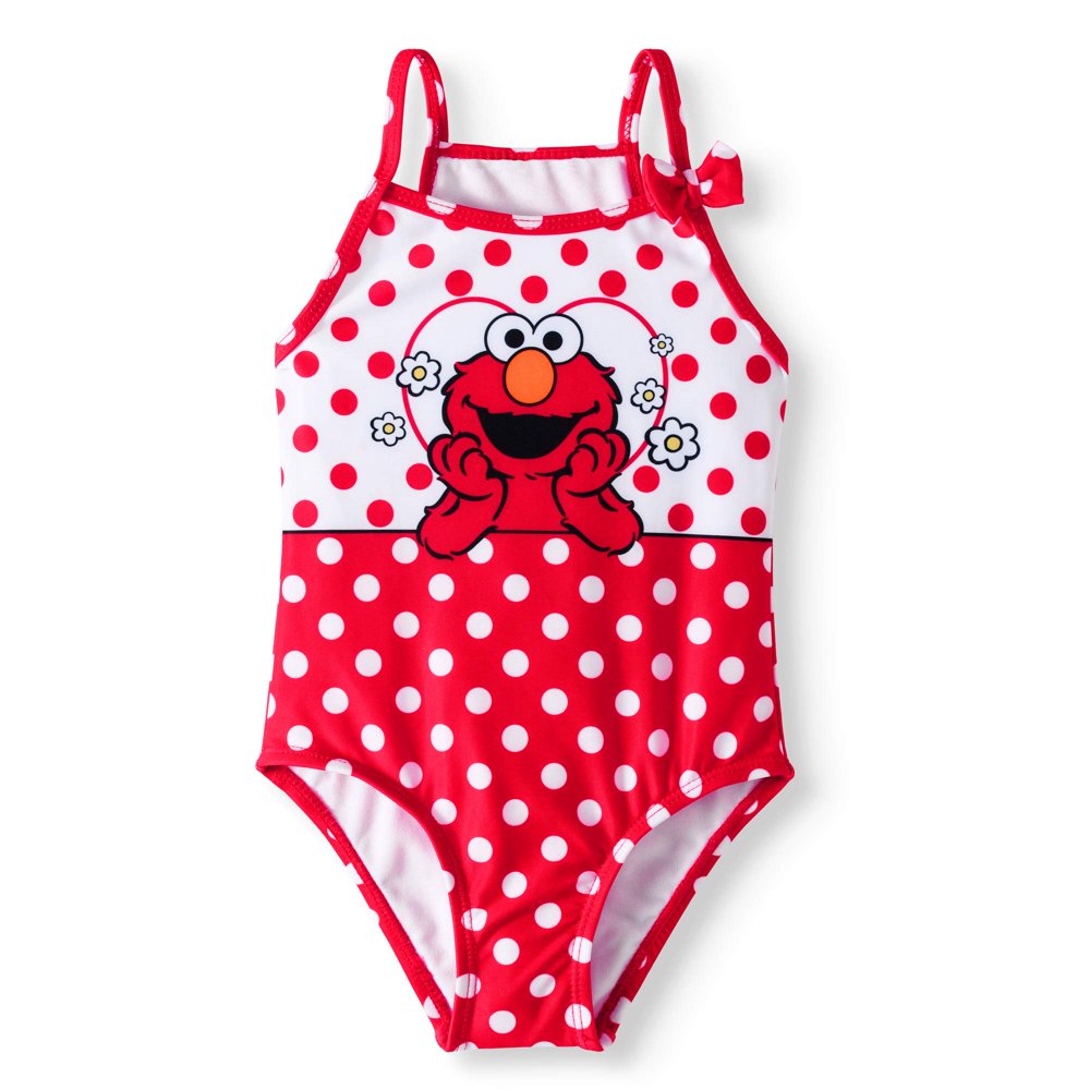 Sesame Street Sesame Street Elmo Baby Toddler Girl Polka Dot One