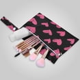 thumbnail image 2 of 2 Pack Wet Dry Bags,Neon Pink Heart Pattern Waterproof Reusable Dual Zipper Bags for Swimwear, Gym Clothes, Toiletries, Baby Diapers, 2 of 8