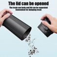 thumbnail image 4 of WRKEKC Clearance Car Cup Holder Trash Can with Leak-Proof Lid, ABS Auto Garbage Bin for Vehicles, One-Touch Button Design & Removable Odor-Control Container (7.28×3.46×2.64in), 4 of 6