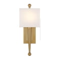 thumbnail image 5 of ARD-832-VG Crystorama Lighting Ardson - 1 Light Wall Sconce-17.75 Inch Tall and 7 Inch Wide-Vibrant Gold Finish, 5 of 7