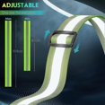 thumbnail image 4 of Led Light Up Running Vest Reflective Vest For Walking At Night, High Visibility Night Running Gear Rechargeable Adjustable Running Lights For Runners, 4 of 5