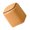 Orange, variant on POYOGA Small Round Top Household Garbage Bin Leakproofs Cover Easy Storage
