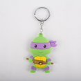 thumbnail image 1 of LLavero de Tortugas Ninja Mutantes adolescentes, llavero de Anime, Linda figura de película, colgante, accesorios de llave de coche, adorno de bolsa, regalo para niño y niña, 1 of 4