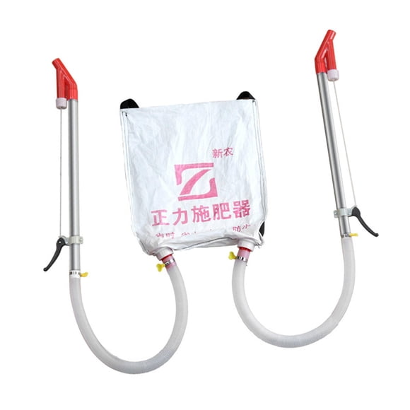 jinwen Fertilizer Spreader Fertilization Tool Efficient Large Capacity Knapsack Type Manure Application Fertilizer Dispenser for Farm Double Metal Tube