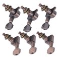 thumbnail image 3 of Acoustic Guitar Pegs, Easy To Install High Performance Guitar Locking Tuners, Alternative Part For Guitar Repair Master Folk Guitar Instrument Lovers Antique Copper, 3 of 8