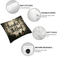 thumbnail image 4 of Halloween Decor Throw Pillow Covers Ghost Pillow Cases Decor Cushion Cover, Decoration Pillowcase for Bedroom Bed Outdoor Couch Sofa, 4 of 5