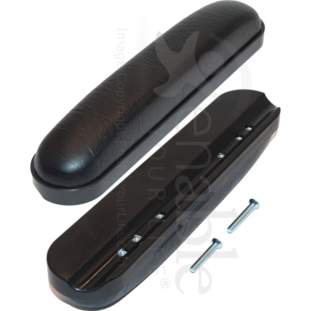 Wheelchair Armrest Pad with Premium Vinyl and HighDensity Foam Desk Length (10.25 in