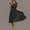Black, variant on FRSASU Summer Dresses for Women Short Sleeve Polka Dot Midi Dress V-Neck A Line Sundress Beach Vacation Flowy Dresses Wine