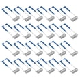 thumbnail image 1 of Unique Bargains 51x15mm Downlight Spring Clips 50 Pack Emitting Diode Recessed Lighting Accessories Securing Clamps Blue, 1 of 6