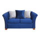 thumbnail image 1 of Sofá love seat Manhatan 2 plazas Azul, 1 of 5