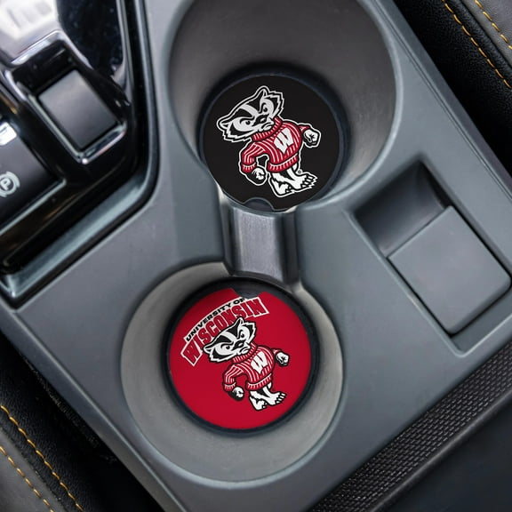 University of Wisconsin-Madison Car Coaster Set, 2pc