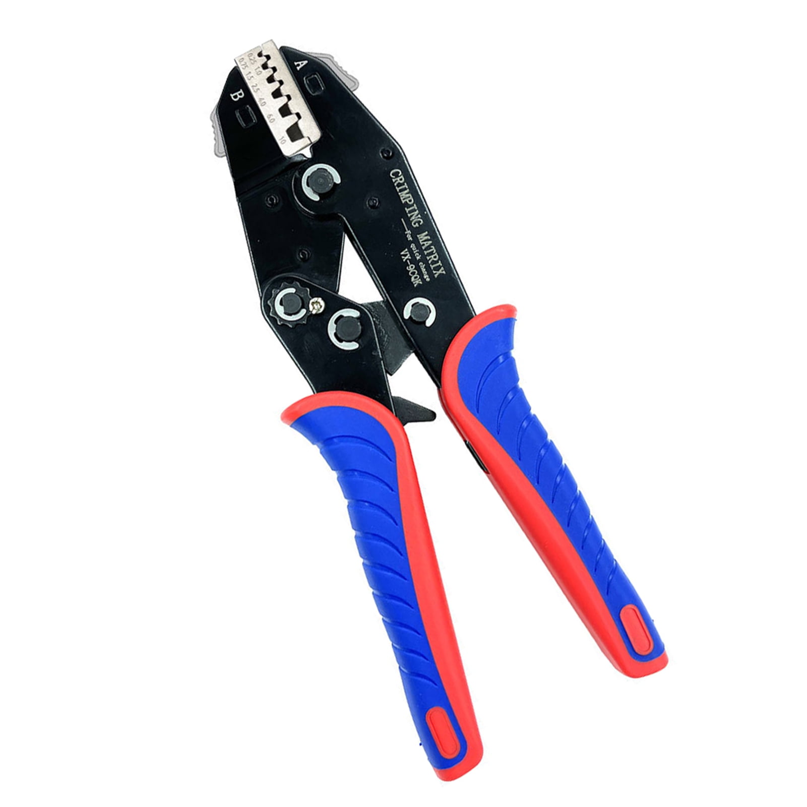 Insulated Cable Connectors Terminal Ratchet Crimping Tool Wire Crimper Pliers 