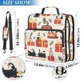 thumbnail image 2 of FORMRS Zipper Binder with Shoulder Strap 2-inch Ring 500 Sheet Capacity File Bag, Christmas Box Train, 2 of 5