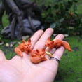 thumbnail image 4 of Summercome Mini Fox Animal Figurines, Miniature Fox Fairy Garden Accessories for Cake Topper, Moss Landscape DIY, Crafts Ornament, Home Decoration, Birthday Gift, Party Favors, Desktop Decoration, 4 of 9