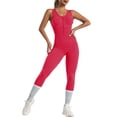 thumbnail image 2 of WILLBEST Mono de Entrenamiento para Mujer, de Manga Larga, con Cremallera Frontal Y Espalda Descubierta, Elástico, Deportivo, para Yoga, Running, Ropa Informal Cómoda. Chica, 2 of 8