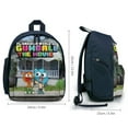 thumbnail image 5 of Amazing World of Gumball Backpacks Lightweight Casual Bookbags Travel Daypack Bookbags, 5 of 6