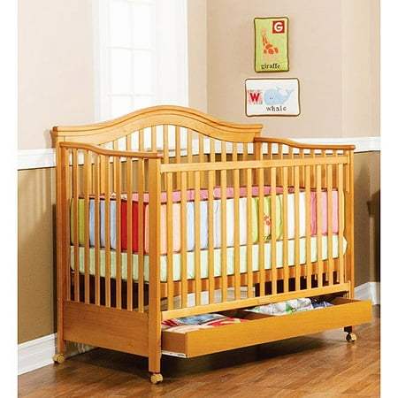 Delta - Liberty 3-in-1 Convertible Crib, Oak