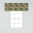 thumbnail image 2 of Ambesonne Floral Window Valance, Abstract Soft Spring Foliage, 54" X 18", Multicolor, 2 of 3