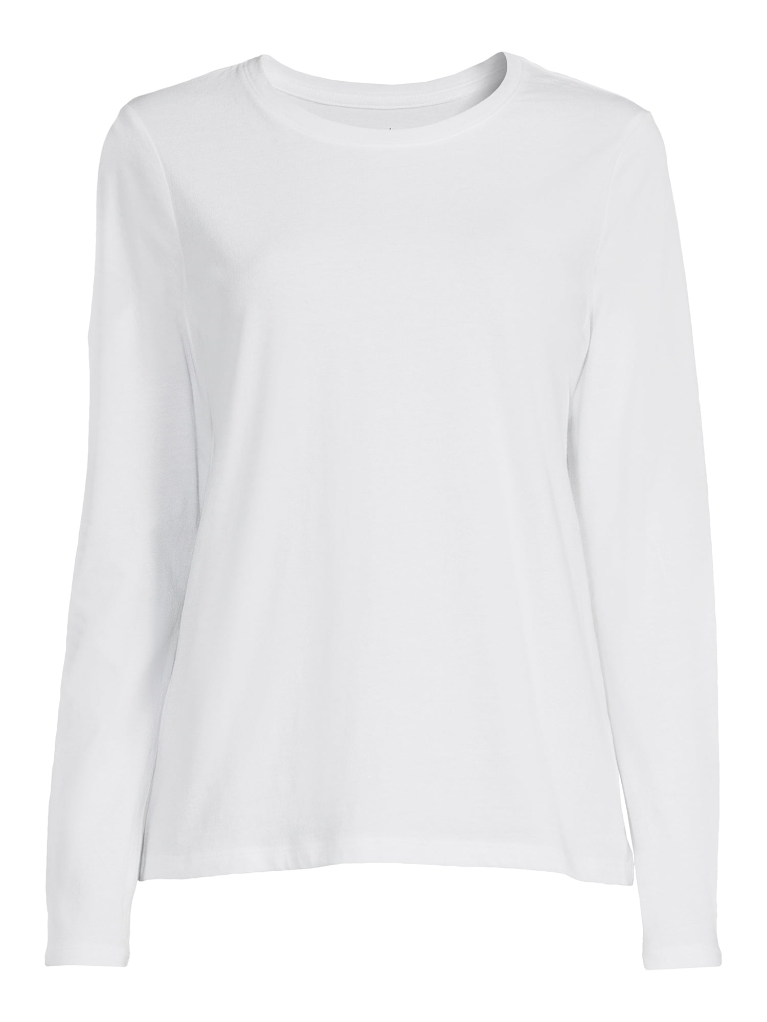 Time and Tru Women's Long Sleeve T-Shirt, Sizes S-XXXL