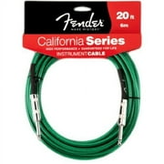 20' Cable Instrument Cable Sea Foam Green