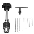 thumbnail image 3 of Rotary Tools Manual Drill Bit Set For Woodworking Professionals Black 12x4cm Compact 1Pc 10Pcs, 3 of 4