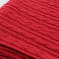 thumbnail image 5 of SuTry Women's Velvet Scarves Winter Versatile Warm Shawl Knitted Style Suitable for Couples Woolen Soft Long Ideal for Cold Weather Warmkeeping(Red,Free Size), 5 of 5