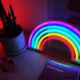 thumbnail image 3 of Rainbows Design LEDs Neon Light 3 * AA Cell & USB Operado Constant Bright Mode Letrero de neón Irfora pequeña luz de noche, 3 of 7
