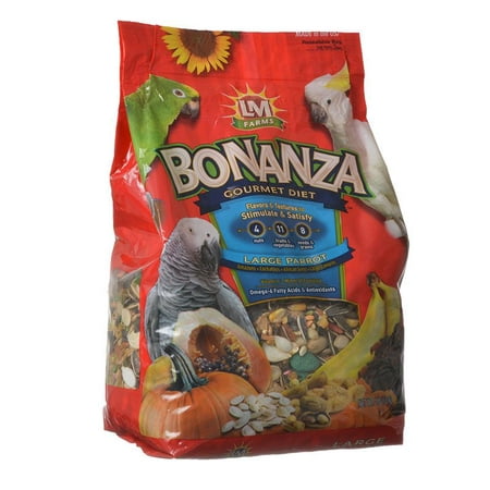 LM Animal Farms Bonanza Large Parrot Diet 4 lbs