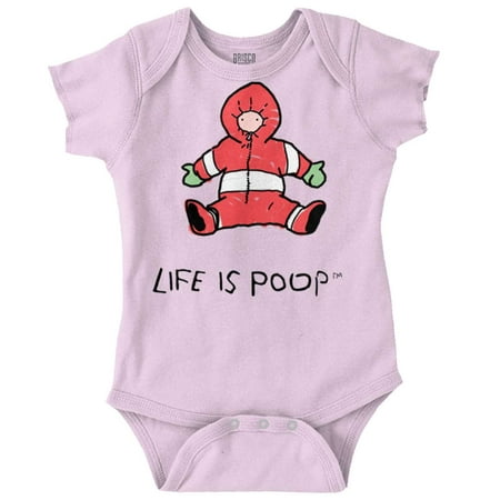 

Life Poop Winter Jacket Bundled Cute Newborn Baby Boy Girl Romper Brisco Brands