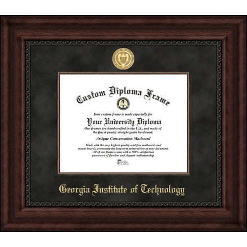 Georgia Institute Of Technology 14 X 17 Executive Diploma Frame Walmart Com Walmart Com