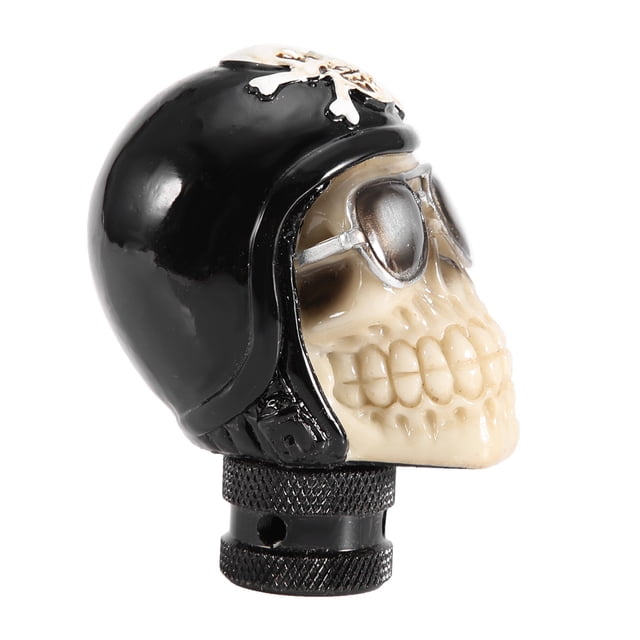Palanca de cambios con forma de calavera, pomo de palanca de cambios con forma de calavera, artesanía excepcional