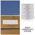 thumbnail image 2 of FRCOLOR 1Pcs Night Reflector Tape for Farmers Weatherproof and UV Stable Hexagonal Honeycomb Pattern, 2 of 8
