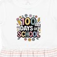 thumbnail image 4 of Inktastic 100 Days of School Girls Toddler Dress, 4 of 5