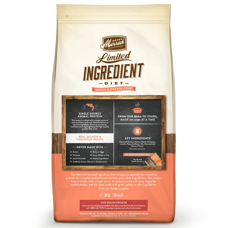 Merrick dog food clearance salmon and sweet potato