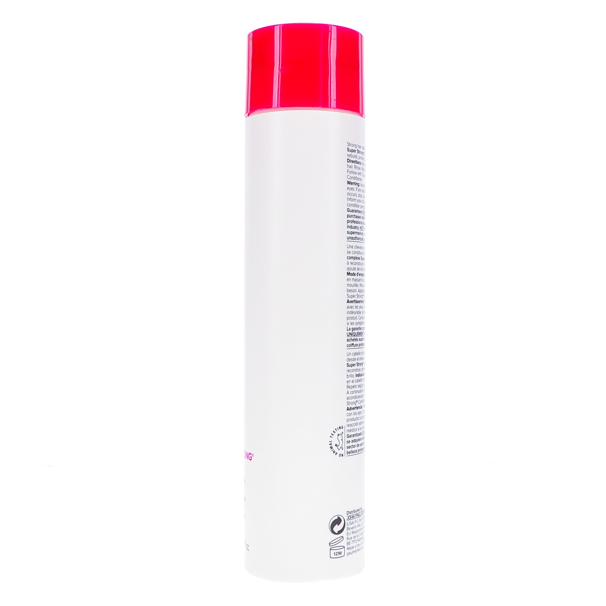 Paul Mitchell Super Strong Shampoo (Strengthens - Rebuilds) 300ml/10.14oz
