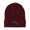 Burgundy, variant on Beanie Gator Florida Swamp, One Size, White